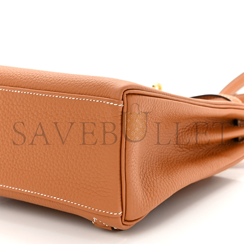 H**mes aurillon clemence kelly ado backpack toffee (23*22*10cm)